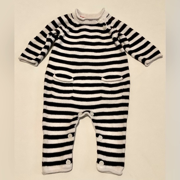Baby B’Gosh Striped Knit Onesie 0-3mo - Picture 1 of 5